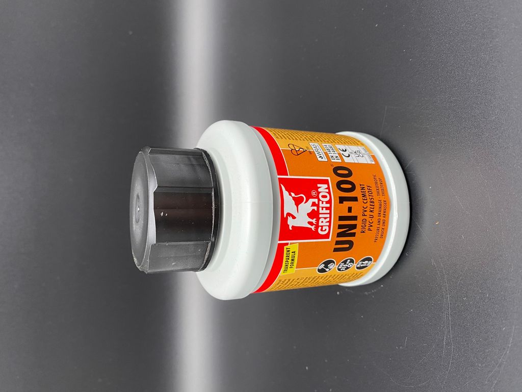 Griffon Uni-100 250ml PVC Klebstoff Kleber Rohre, Muffen Produktbild 