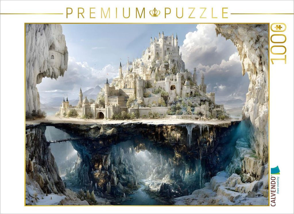 CALVENDO Puzzle Ein Motiv aus dem Kalender "Below" | 1000 Teile Lege-Größe 64x48cm Foto-Puzzle für glückliche Stunden