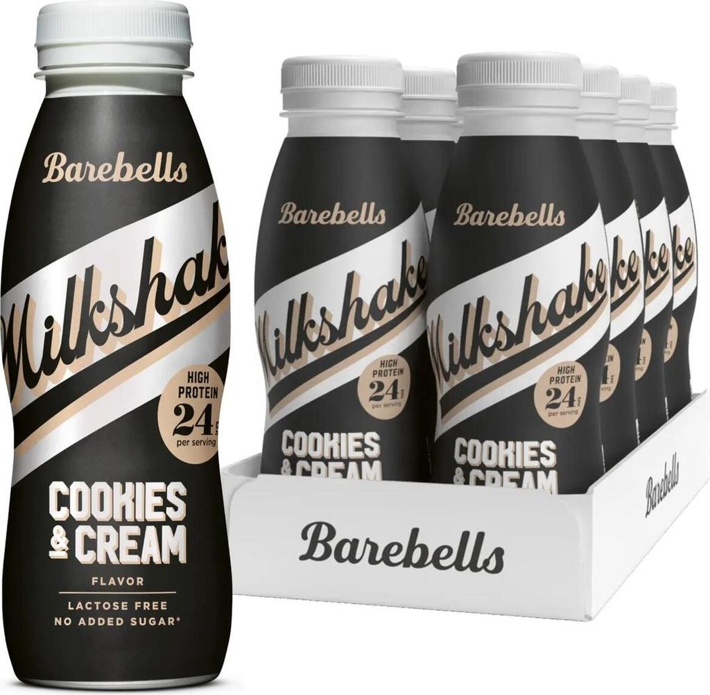 Barebells Protein Milkshake (8x330ml)