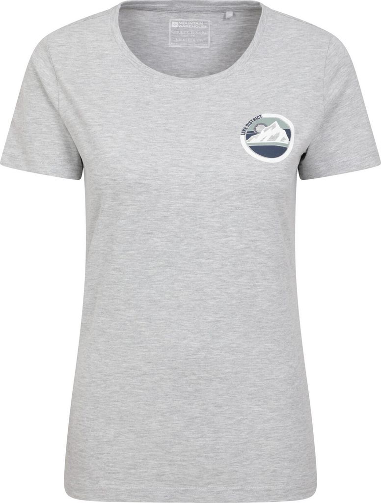 Mountain Warehouse - "Lake District" T-Shirt für Damen MW3293 (36 DE) (Grau)