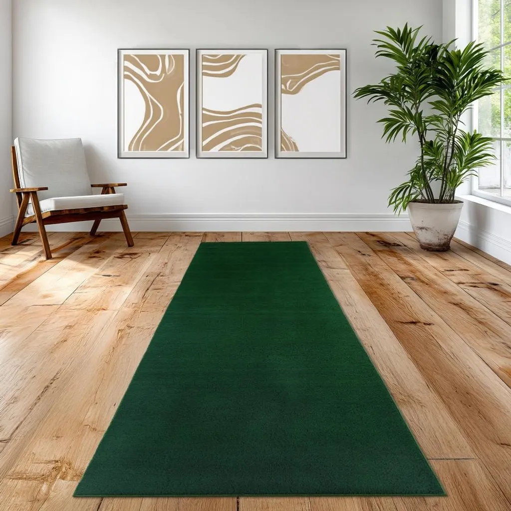 Tapis vert facile à entretenir 80x150 cm - Résistant et ultra doux