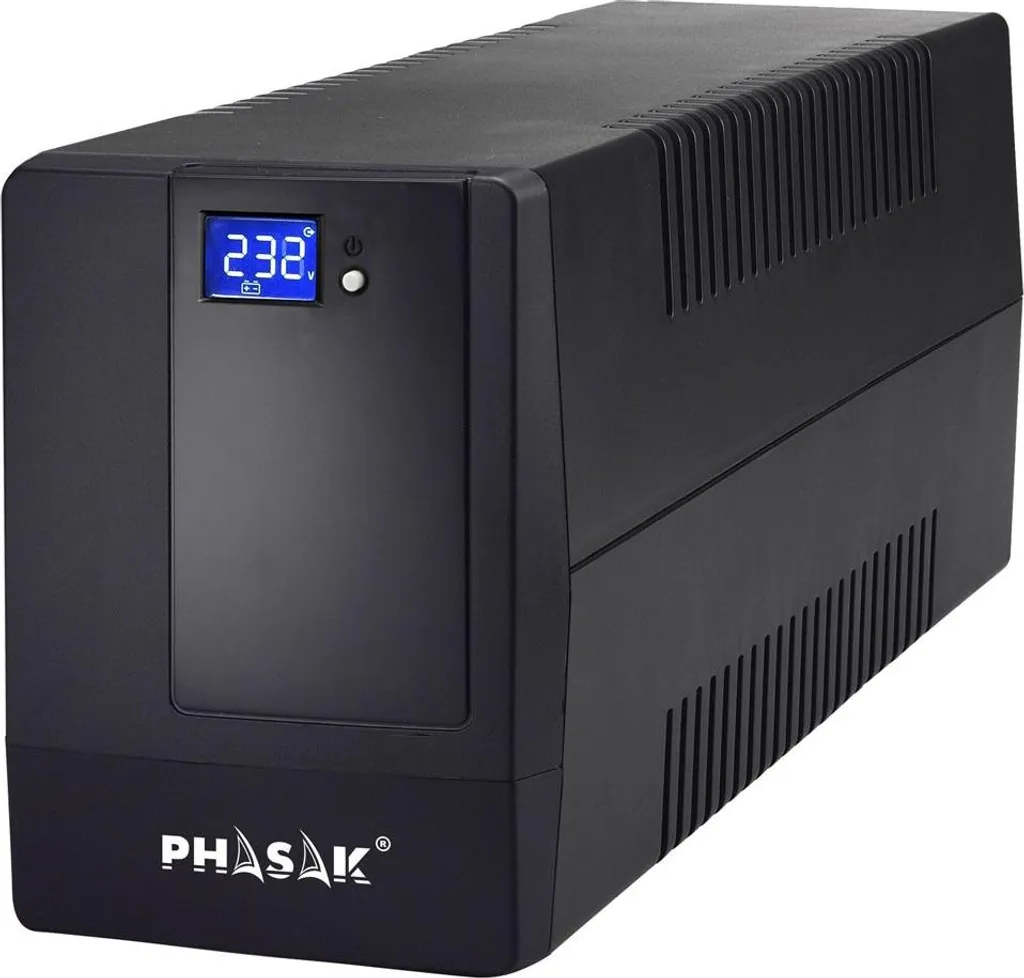 Onduleur LCD Phasak 1200W USB 2000VA : Performance et Haute Puissance