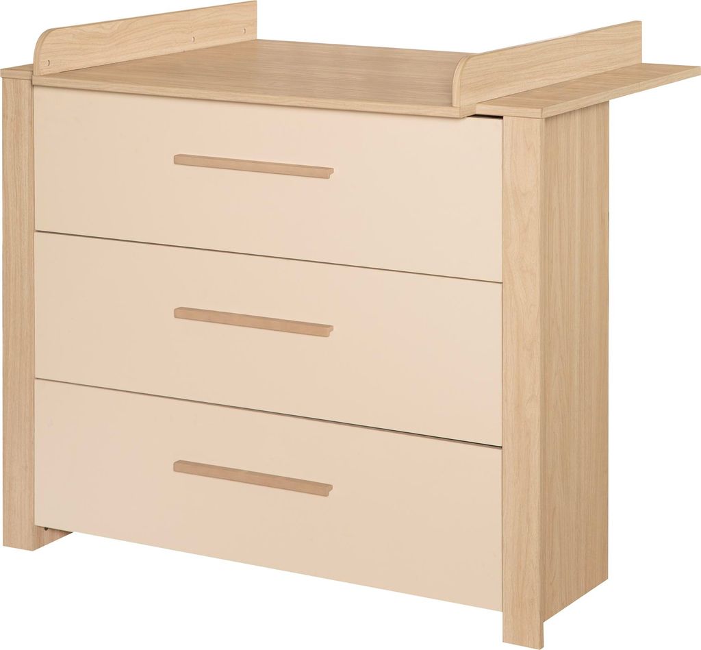 Roba 1731884 Wickelkommode breit +Wickelansatz Momo Produktbild 
