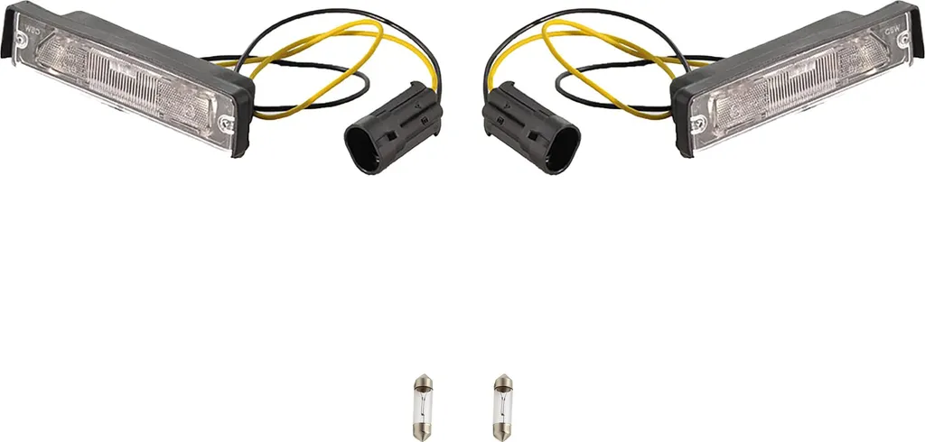 Kit 2 Lampadine Targa Johns per Fiat Cinquecento 1991-1999 | 12V 7657557
