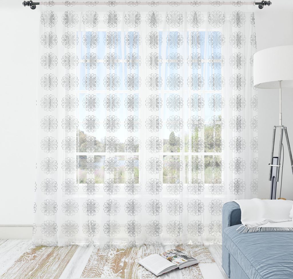 ABAKUHAUS Abstrakt Wandteppich, Botanik Inspired Einfarbige Design Line Kunst-Motiv wiederholendes Muster, Wohnzimmer Schlafzimmer seidiges Satin W...
