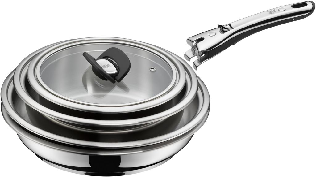 Sartén Click&Serve de WMF, 28 cm, acero inoxidable Imagen del producto 