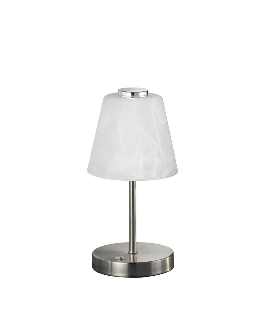 Trio - Tischlampe EMMY - Grau - 12x12x24.5 cm Produktbild 