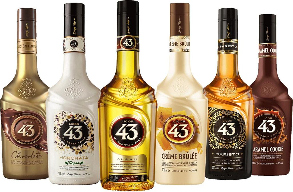 Probierpaket Licor 43 6 x 0,7 l Produktbild 
