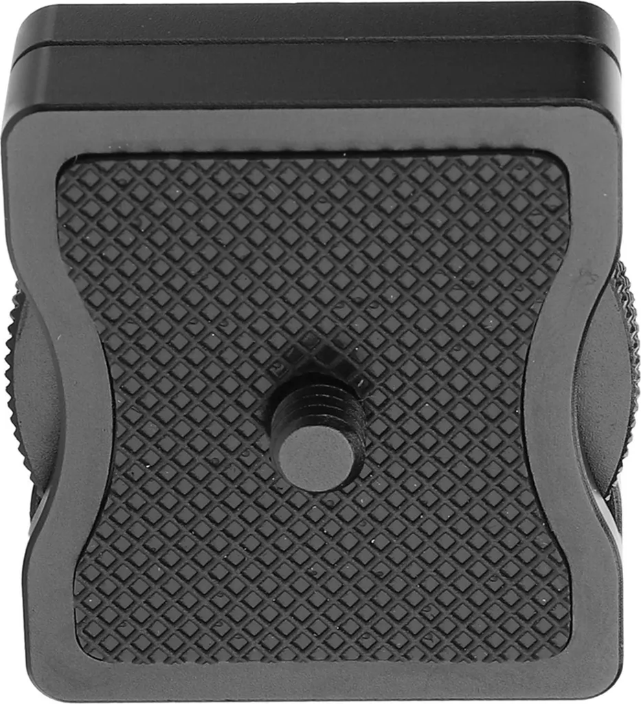 Piastra Rialzo Camera Alluminio CNC - Supporto Video Alta Precisione - 3