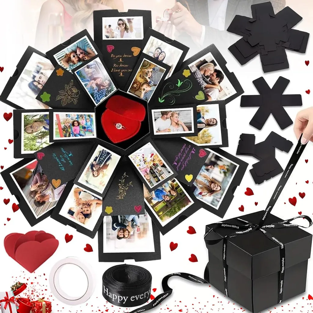 Album Photo Boîte Cadeau Surprise - Coffret DIY Créatif Personnalisé