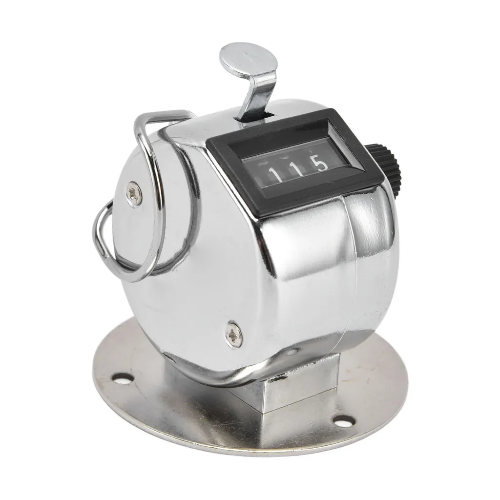 Contapersone Manuale 4 Cifre | Clicker Meccanico per Eventi e Discoteche - 5