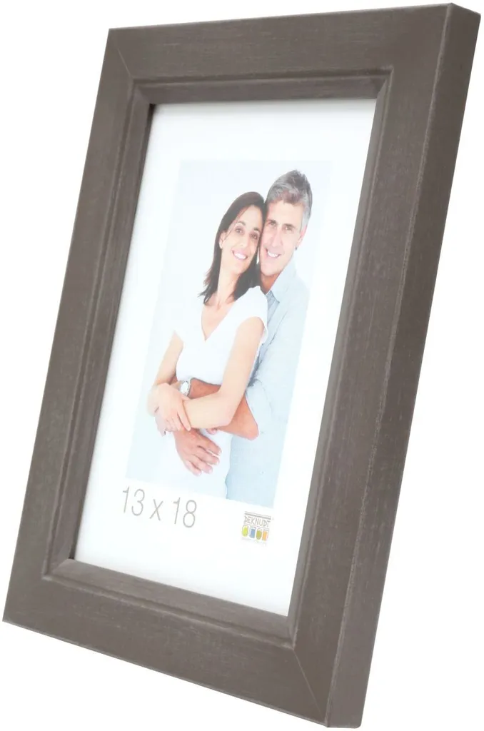 Cornice S42L Grigio 18x24 | Il Legno che Racconta la tua Storia - 3