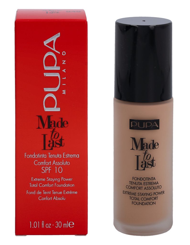 Pupa Made To Last Total Comfort Foundation SPF10