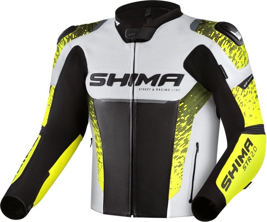 Shima Jacken Str 20, STR2KR0JKTFLUO, Größe: 171