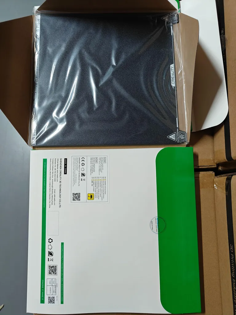 Plateau Creality Sterne PET brillant 315x310mm pour Ender-3 V3 Plus