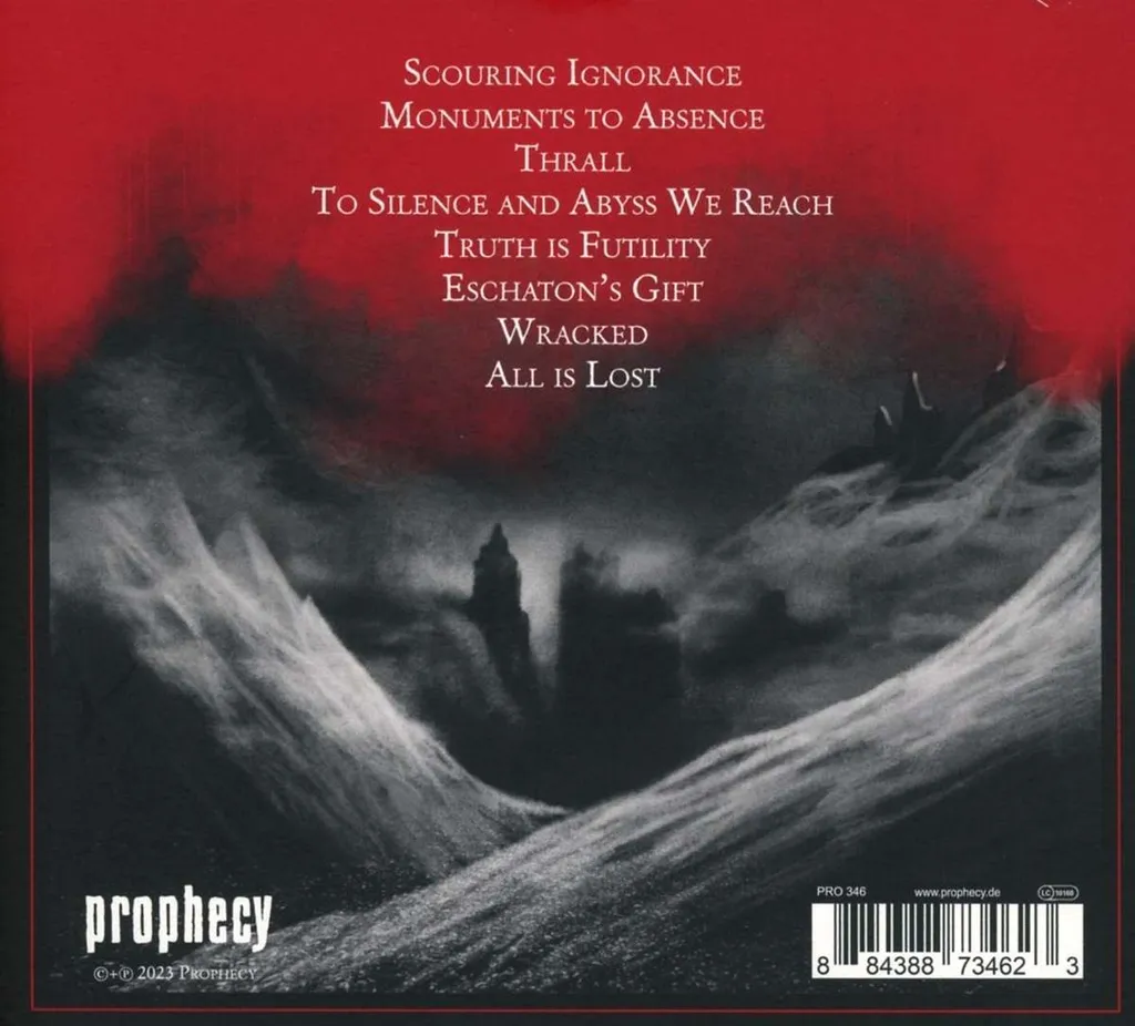 Fen Monuments to Absence Digipak CD - Album Black Metal Atmosphérique