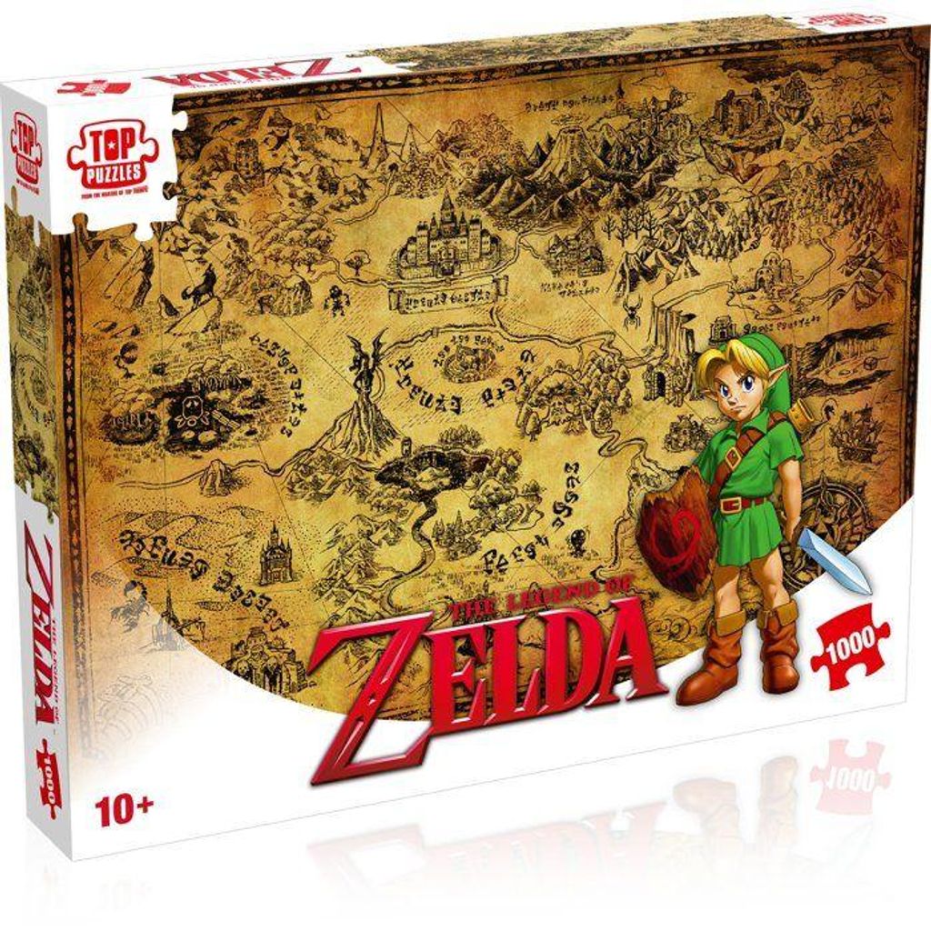 Puzzle – GEWINNSPIELE – The Legend of Zelda: Hyrule – 1000 Produktbild 