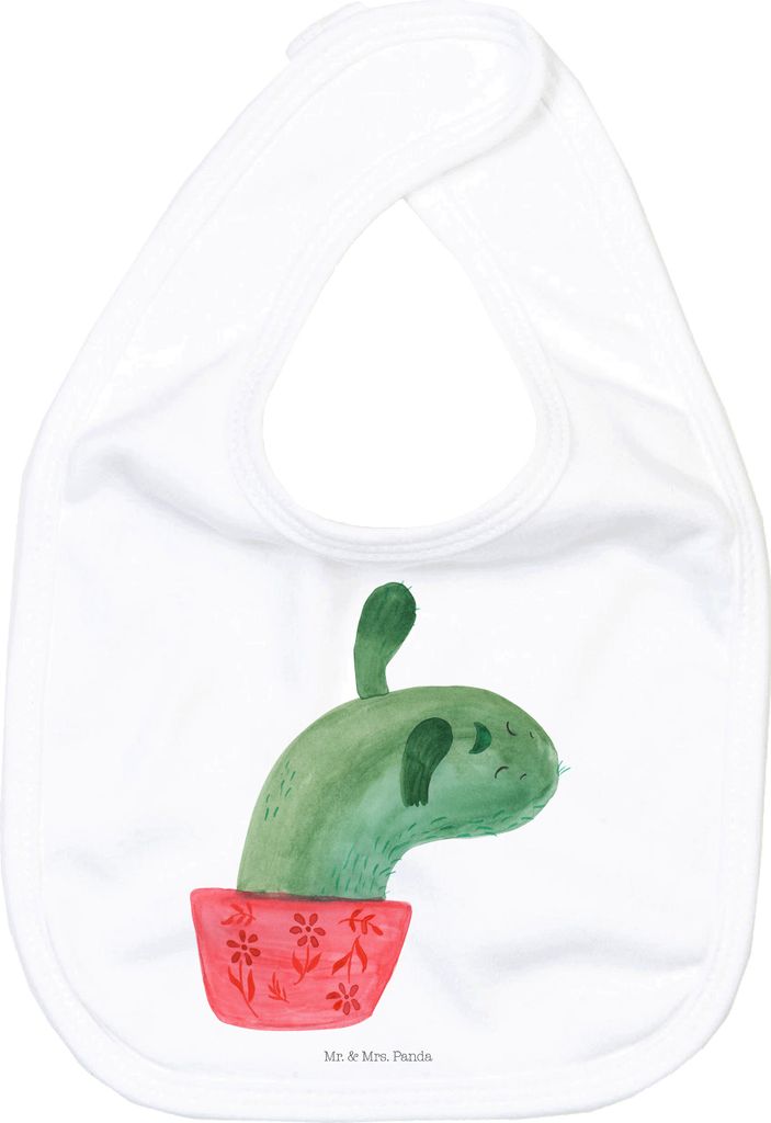 Mr. & Mrs. Panda Lätzchen Kaktus Mama - Weiß - Geschenk, Ärger, Quote, Babylätzchen, Sabberlätzchen, Motivation, Kakteen, Für Babys, Sabber, ...