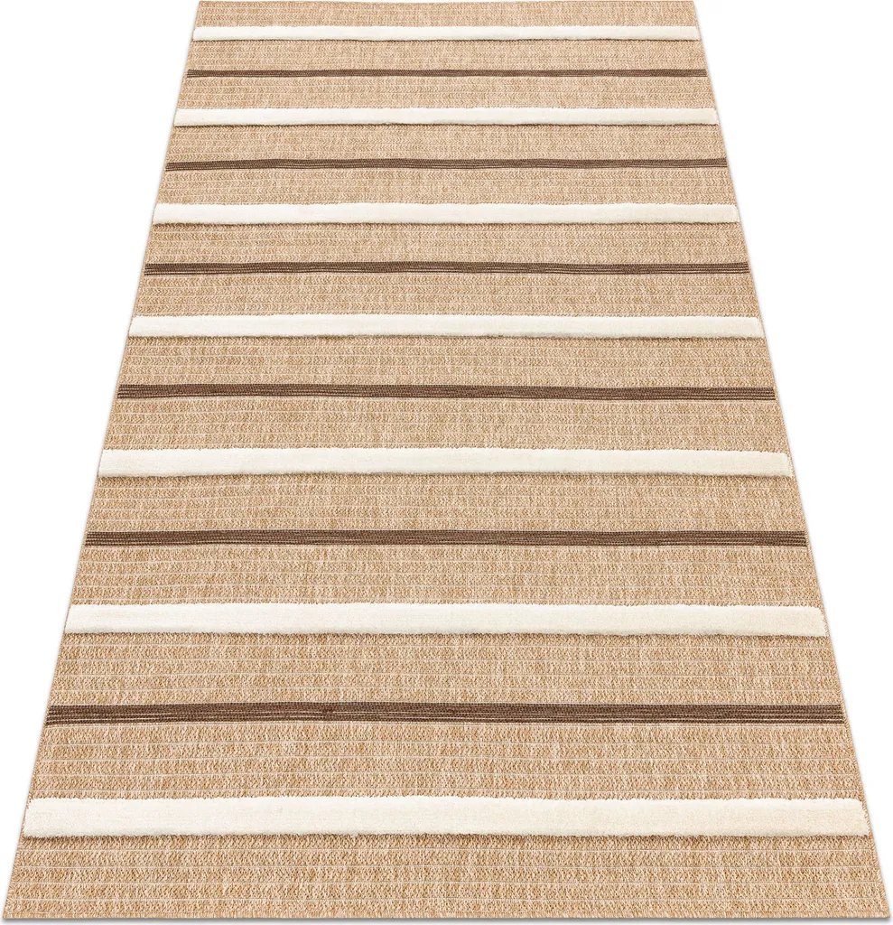 Grand tapis beige structuré 180x270 cm SPARK 0686A texture sisal doux