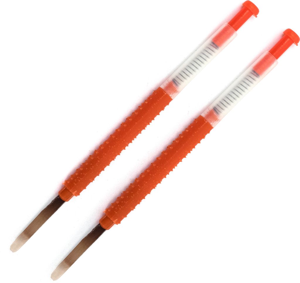 2x IMKER UMLARVNADEL BIENEN 11cm, Kunststoff/Holz zur Königinnenzucht