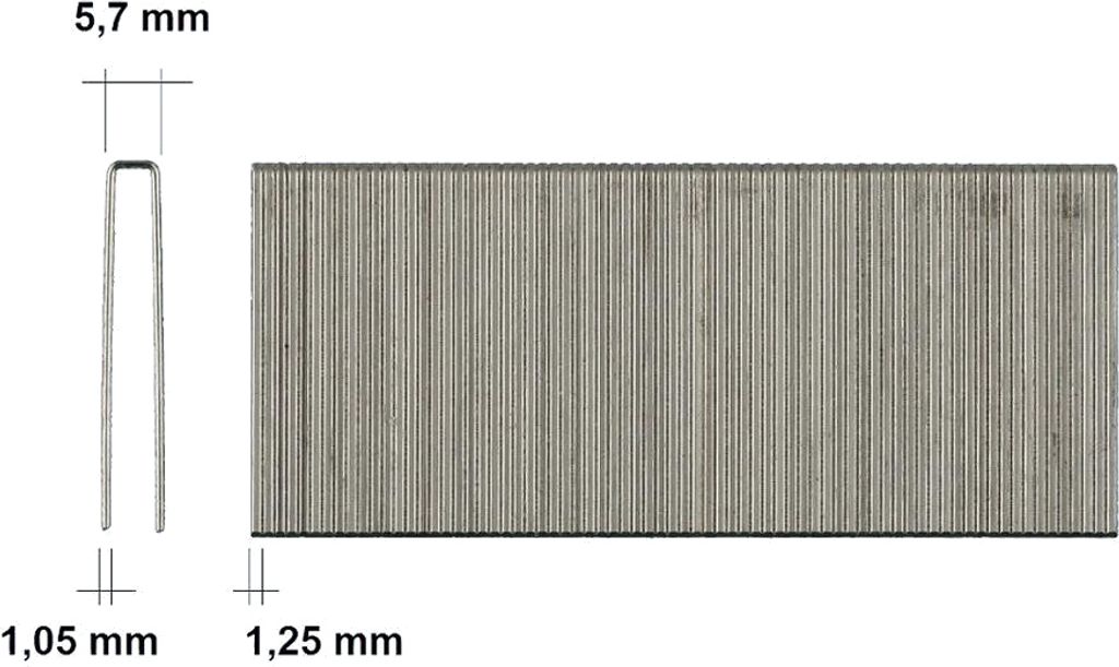 Tackerklammern Heftklammern 2500St. 90/32mm passend für Batavia Tacker 7063094