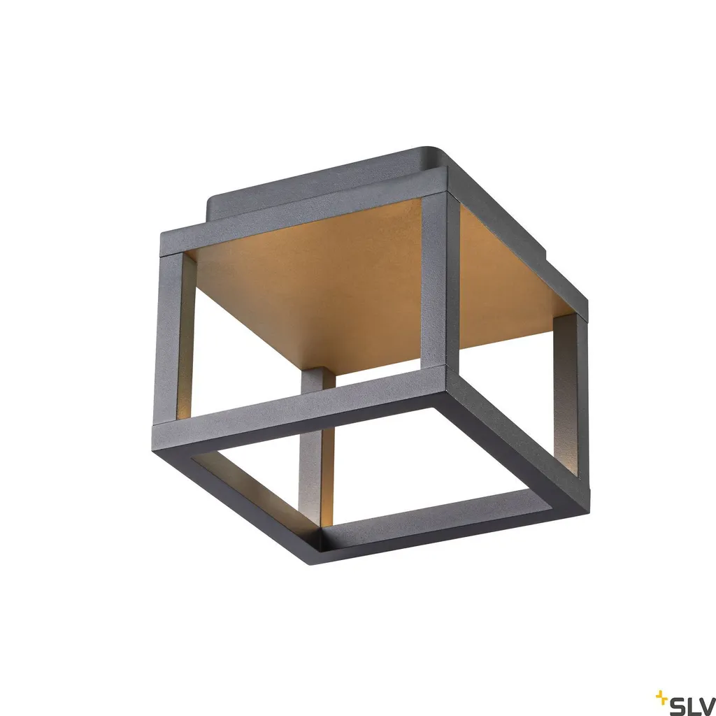 Plafonnier LED Extérieur pour Porche et Entrée - Éclairage Anthracite Chic - 4
