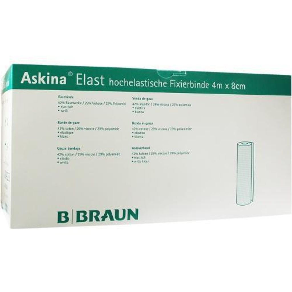 Askina Elast Binde 8 cmx4 m lose 100 St