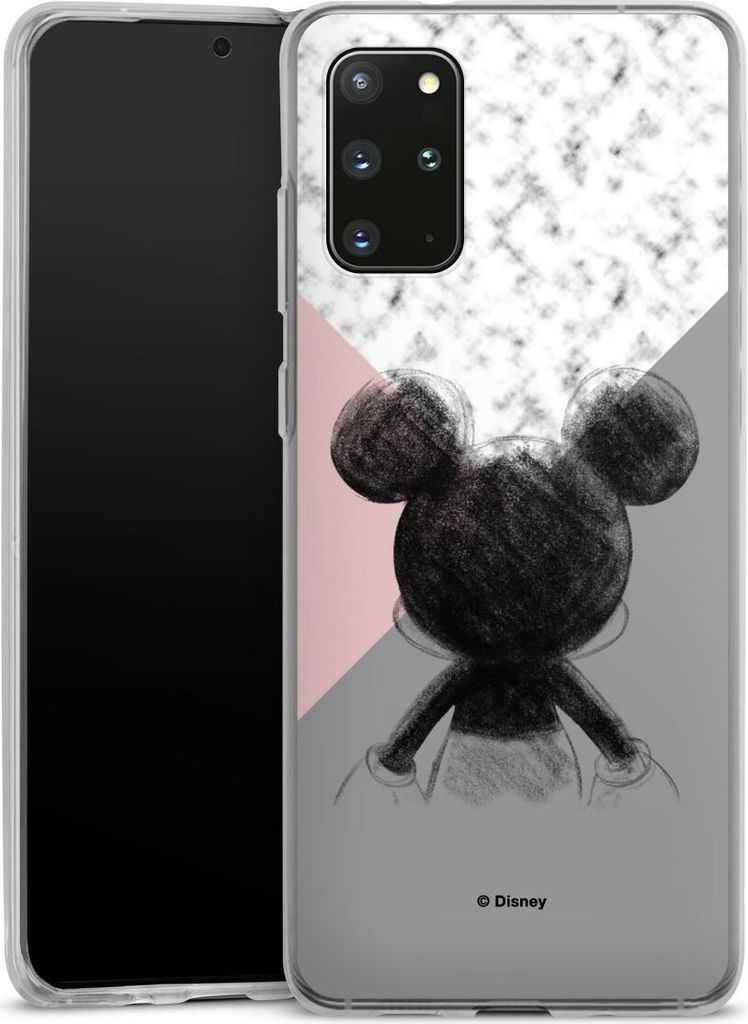 DeinDesign Handyhülle für Samsung Galaxy S20 Plus Silikon Hülle Case Smartphone Schutzhülle Disney Marmor Mickey Mouse