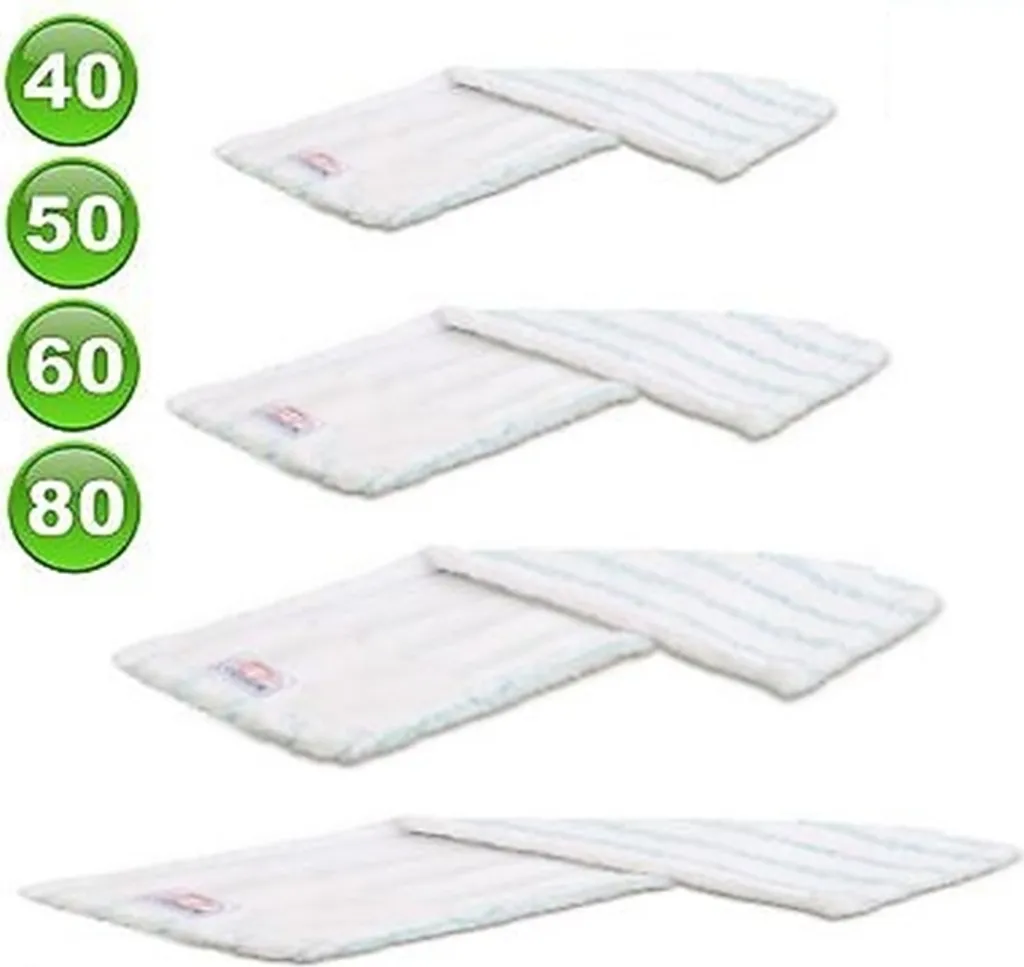 Set di 10 mop "Premium" 40 cm in microfibra - 2