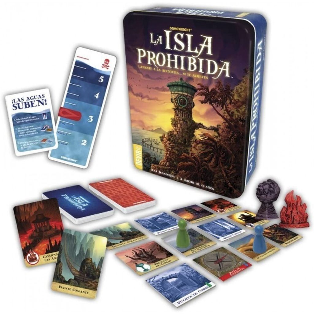 Devir - Die Verbotene Insel Brettspiel, (BGISLA) DEVIR