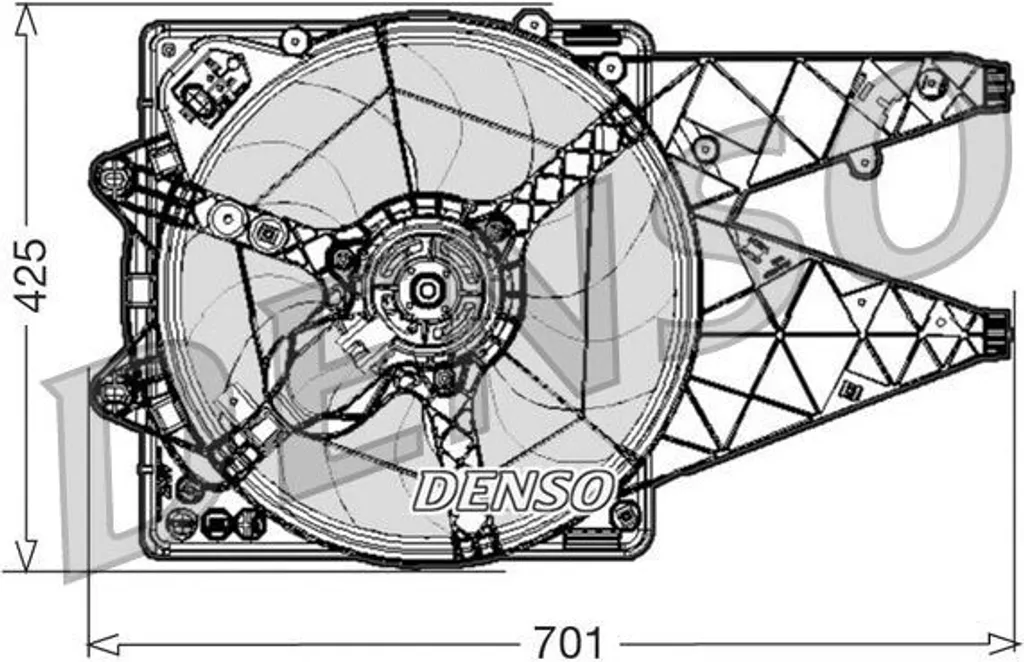 Surchauffe moteur Giulietta ? Ventilateur DENSO DER01030 OE 55213077
