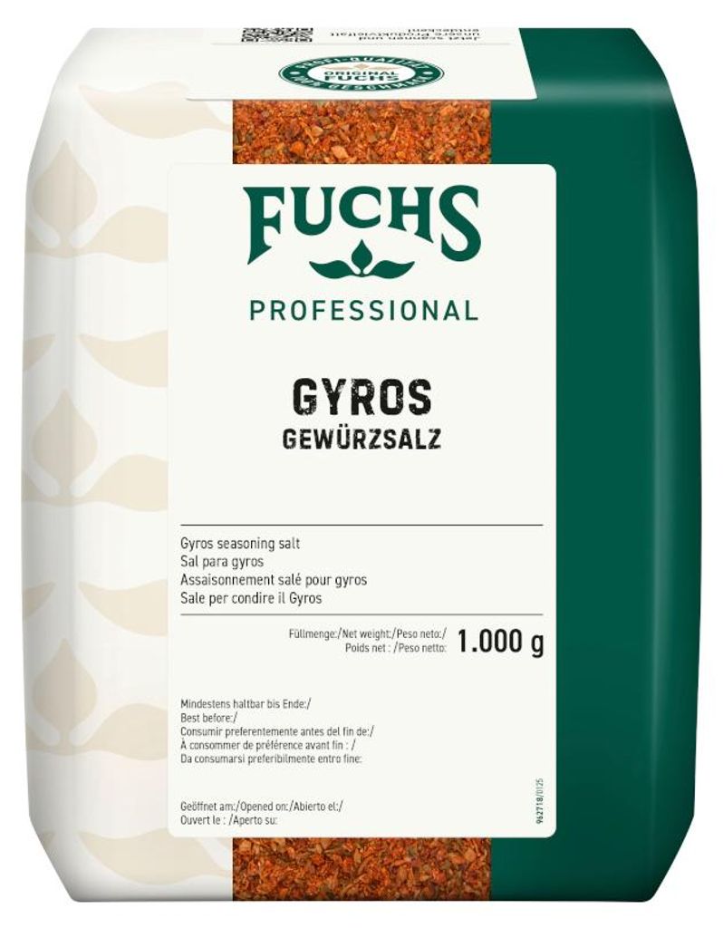 Fuchs Professional Gyros kořenící sůl Středomořské koření Obrázek produktu 