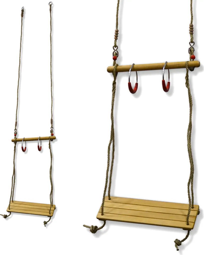 Altalena multifunzionale in legno per bambini MASTER
