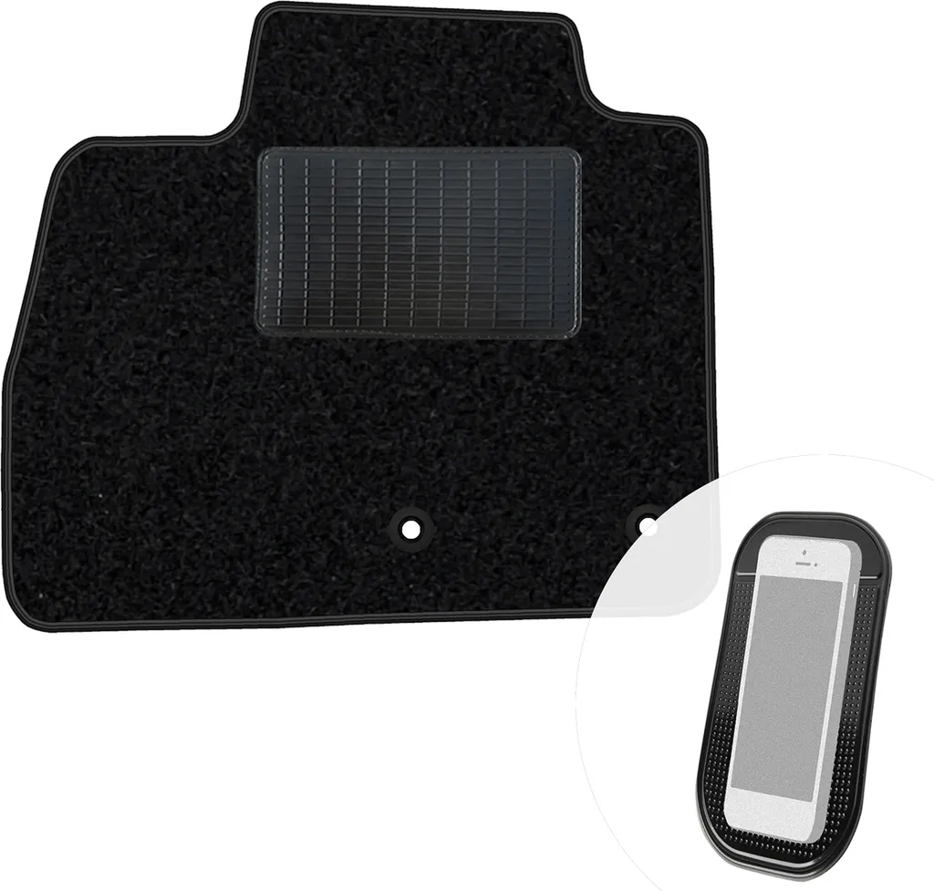 Tappetino Guida Renault Scenic IV 2016-2024 | Velour Nero moto-MOLTICO