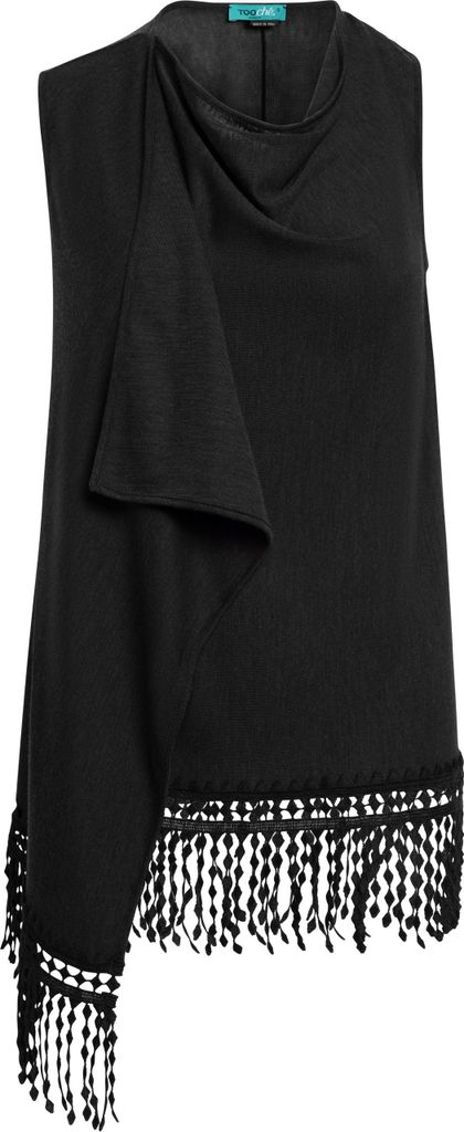 Tooche Poncho & Cape "Stormy Elegance"