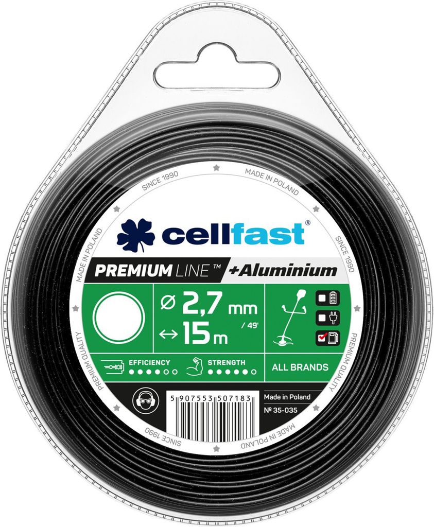 Cellfast Premium Schneidelinie 2,7*15M Ca. Blister Produktbild 