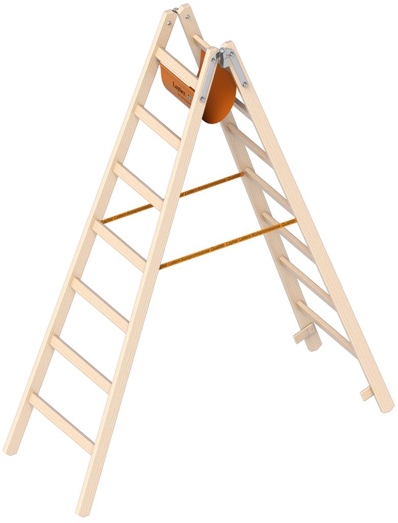 Layher Holzstehleiter 1038, 1038207