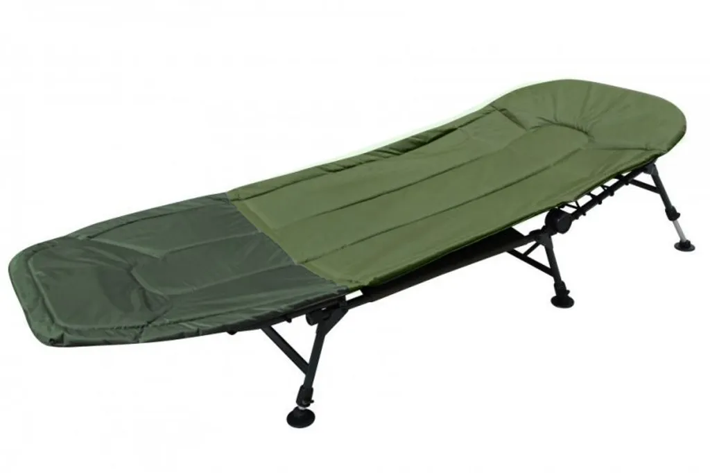 Chaise de pêche Sedco STEEL 715 ajustable en hauteur 195x75 cm kaki