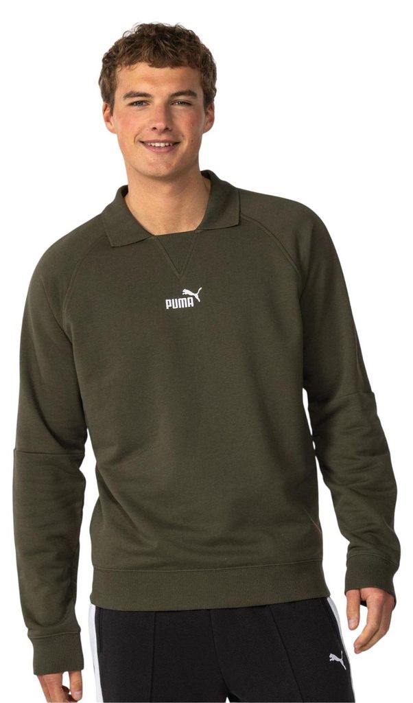 Puma - Sweatshirt für Herren, Rundhalsausschnitt GT22765 (XXL) (Khaki)