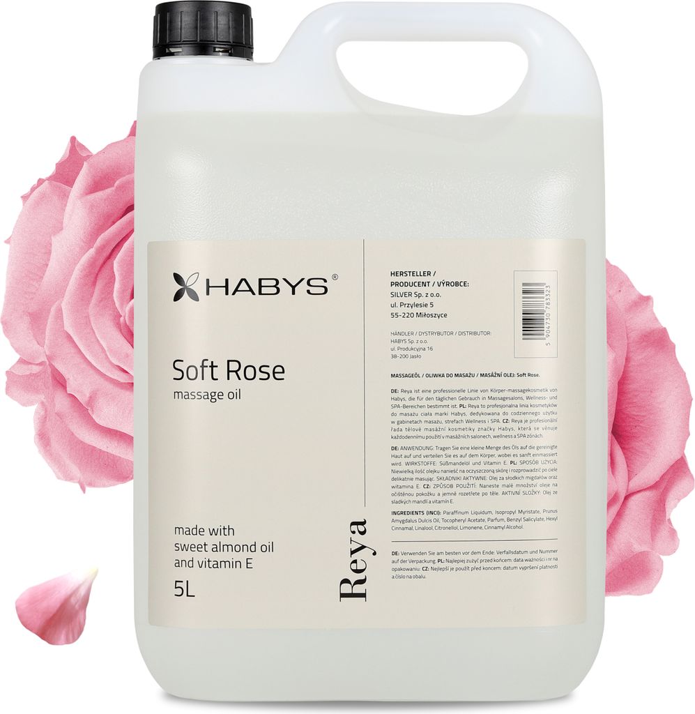 Ersatz-Massageöl ROSE 5000 ml Produktbild 
