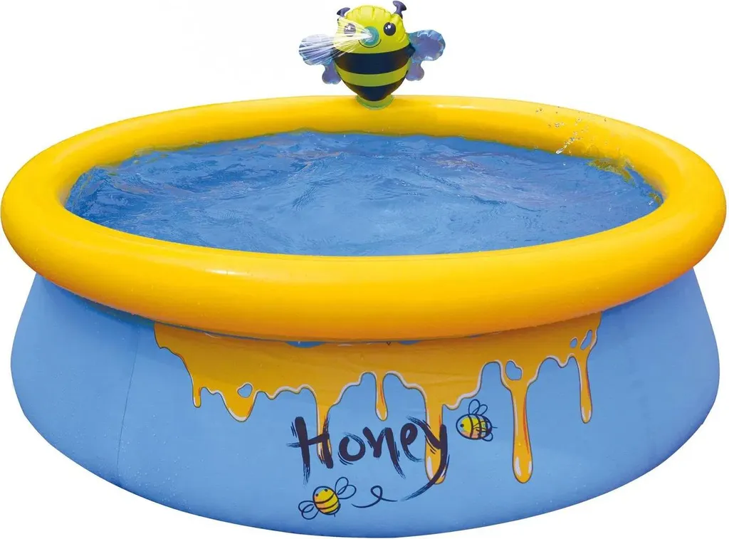Piscine enfant 150 cm avec fontaine Abeille : l'aire de jeux pour l'été