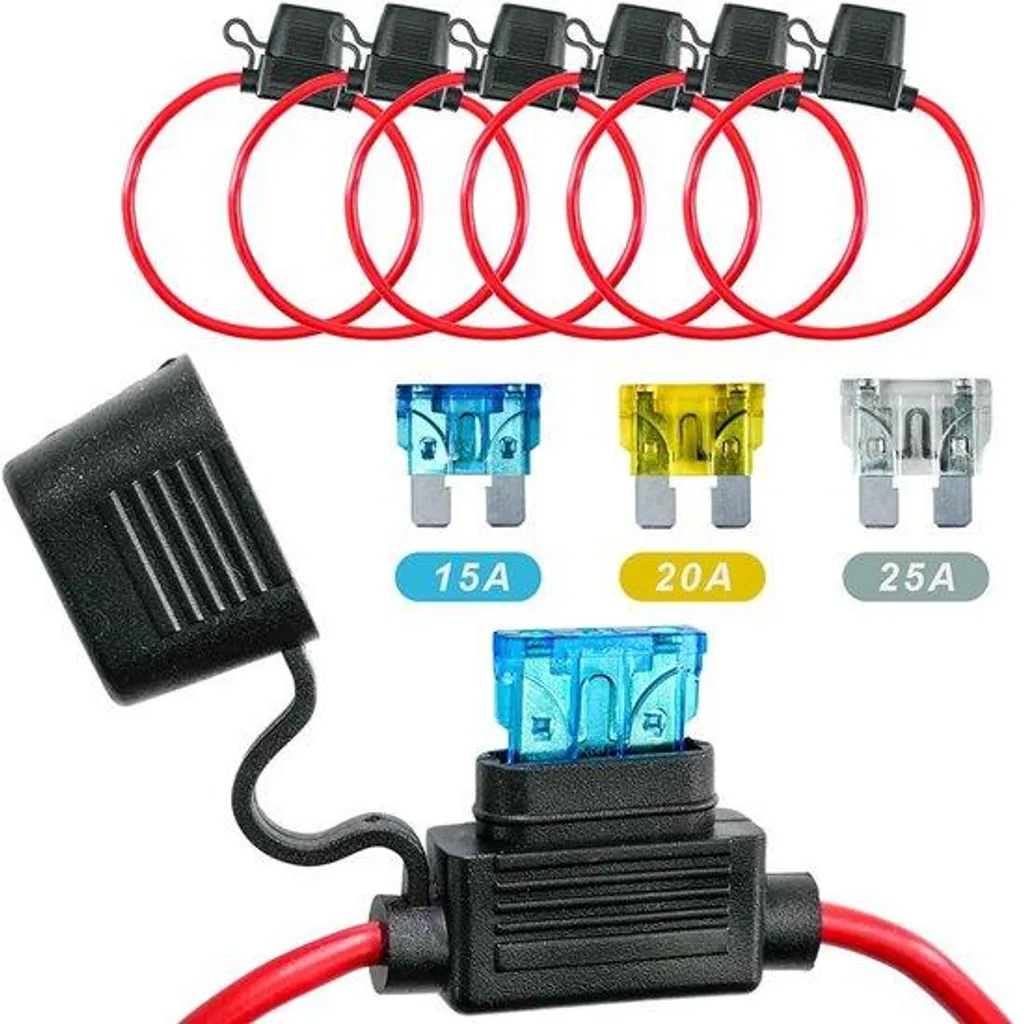 Évitez les courts-circuits avec ce pack de 6 porte-fusibles étanches