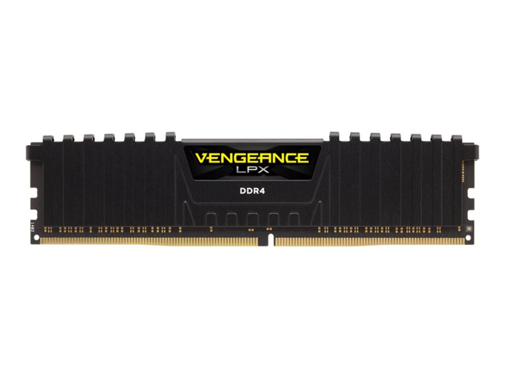 Corsair DIMM 16 GB DDR4-3000, Arbeitsspeicher ,schwarz, CMK16GX4M1D3000C16, Vengeance LPX