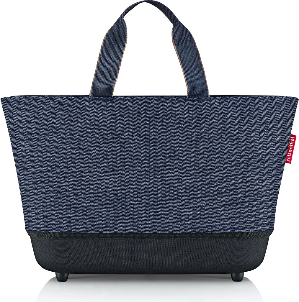 Cestino Spesa Reisenthel 22L - Elegante Shopper Nero e Blu