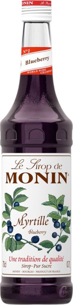 Sirop Monin - Myrtille - 70cL