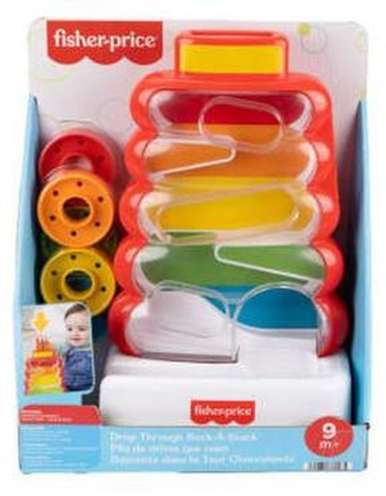 Mattel Fisher-Price Rutschspaß Farbring Pyramide