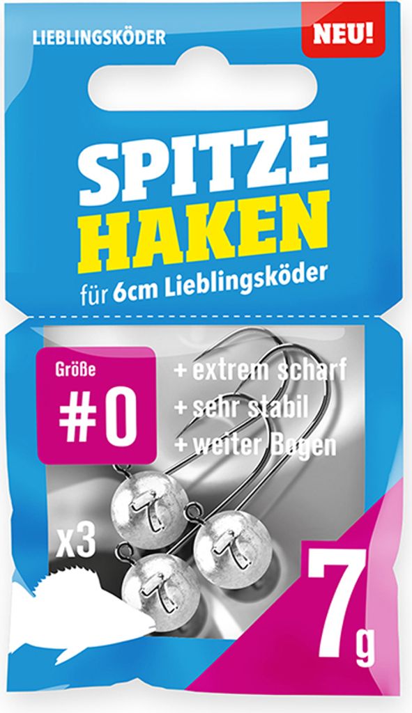 Lieblingsköder Spitze Haken #0 | 7g Produktbild 
