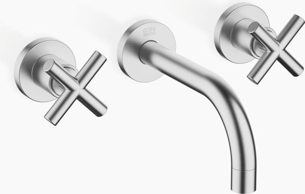 Dornbracht TARA Waschtisch-Wandbatterie ohne Ablaufgarnitur , Ausladung 160mm, 36707892-93