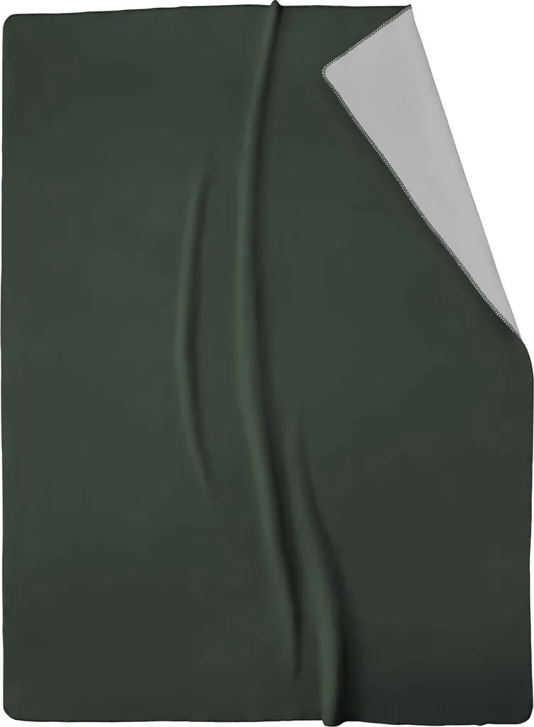 Coperta Biederlack Fango Grafite 150x200 | Complemento d'Arredo Luxury - 1