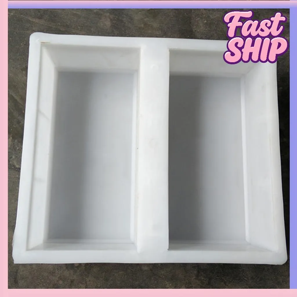 Pavage de jardin : moule à béton réutilisable pour allée et terrasse - 50cm